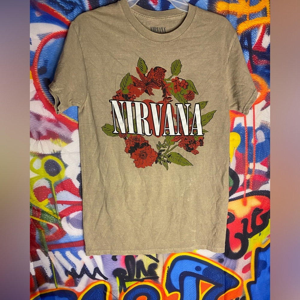 Nirvana tee size small